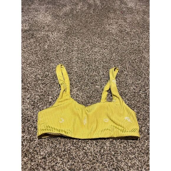Desert Dreamer yellow bikini top size small - Picture 1 of 3